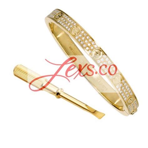 replica cartier love bracelet with diamonds|cartier love bracelet identification.